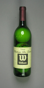 Glass Bottle, Glass container,  Ball, Circa 1990