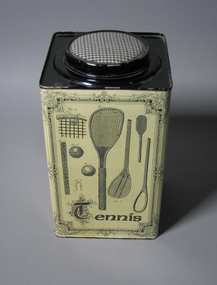 Metal container, Circa 1920