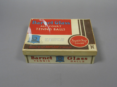 Ball container, Circa 1945