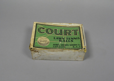 Ball container, Circa 1920