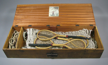 Badminton set, Circa 1895