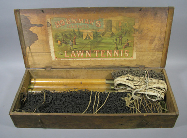 Badminton & lawn tennis set, Circa 1882