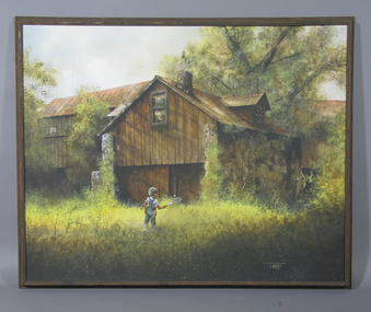 Acrylic painting, 1977