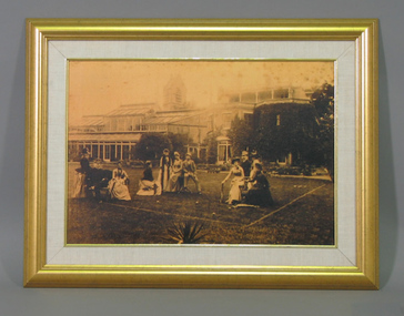 Black and white digital print, Circa 1900, Circa 2001