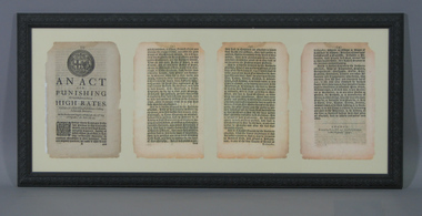 Legislative Act, 1656