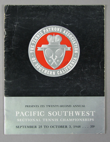 Tournament Programme, Sep-48