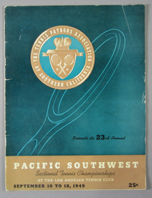 Tournament Programme, Sep-49