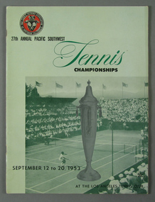 Tournament Programme, Sep-53