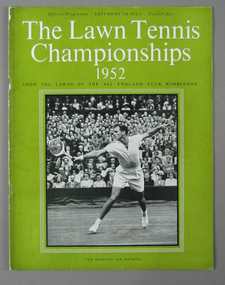 Tournament Programme, 5-Jul-52