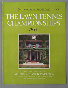 Tournament Programme, 2-Jul-55