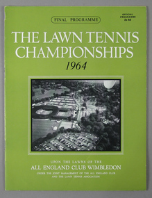 Tournament Programme, 4-Jul-64