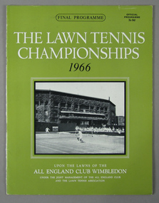 Tournament Programme, 2-Jul-66
