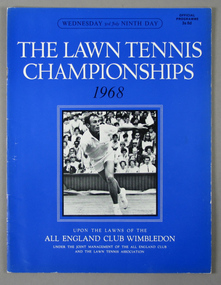 Tournament Programme, Jul-68