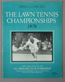 Tournament Programme, Jun 1976-Jul 1976