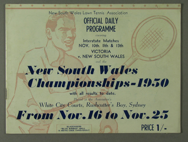 Tournament Programme, 1950