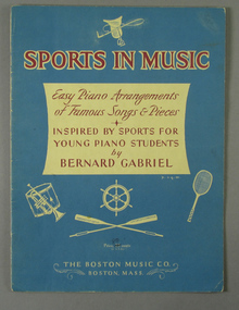 Sheet music, 1955