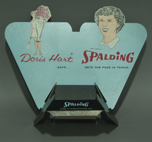 Cardboard stand, Advertisement, Circa 1956