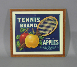 Advertising media,  Label, Circa 1920