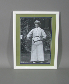 Black and white photographic print, Circa 1885