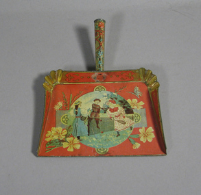 Decorative dustpan, Circa 1985