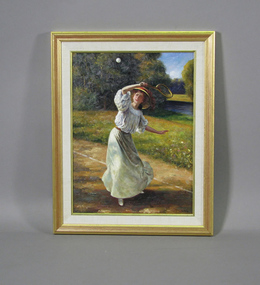 Oil painting, Circa 1895