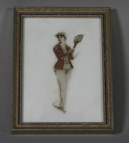 Painted plaque, 1895