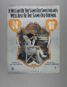 Sheet music, 1915