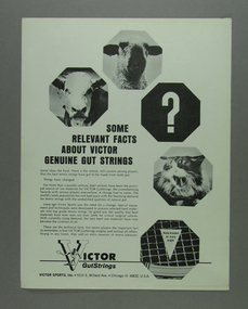Poster, Advertisement, Circa 1955