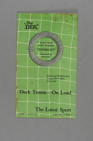 Brochure, Circa 1925