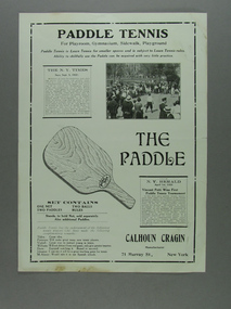 Poster, Advertisement, Circa 1923