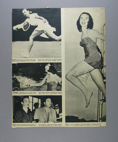 Page from Magazine, 1949