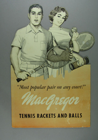 Cardboard stand, Advertisement, Circa 1955