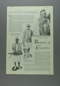 Page from Magazine, 1929