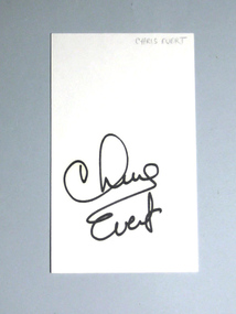 Autograph, Circa 1980