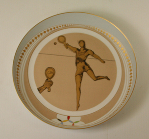 Commemorative plate, 1991