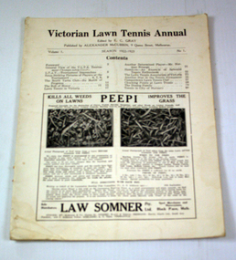 Magazine, 1922-1923