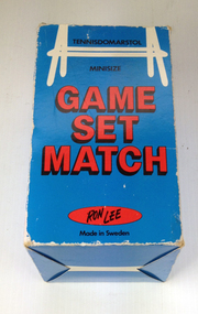 Miniature tennis set, Unknown