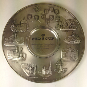 Commemorative plate, 1999