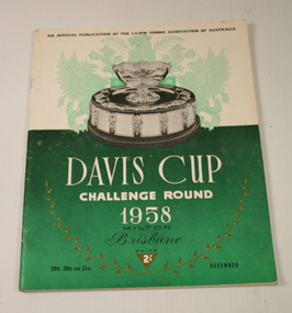 Tournament Programme, 1958