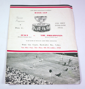 Tournament Programme, 1958