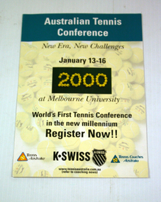 Tournament Programme, 2000