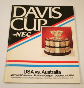 Tournament Programme, 1981