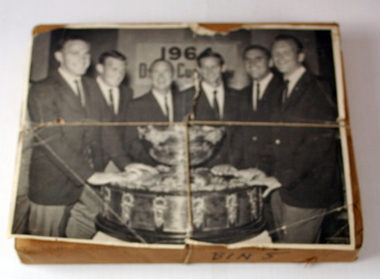 Black and white transparency, 1964