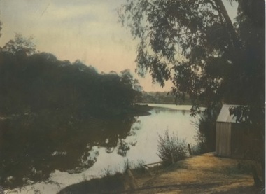 Photograph - c 1900s, The "Power House" on the Lake