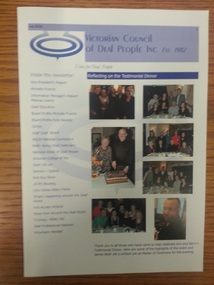 Newsletter, Voice for Deaf People - July 2010
