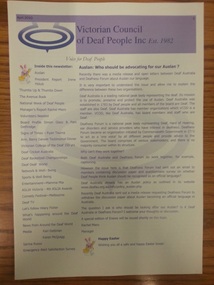 Newsletter, Voice of the People - April 2010