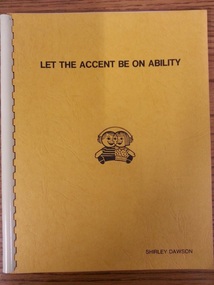 Book, Let  the Accent be on Ability