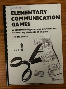 Book, Elementary Communication Games, A collection of games and activities for elementary students of English