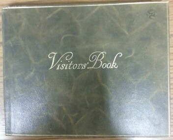 Book, Visitors Book Adult Deaf and Dumb Society