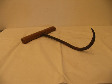 Vintage Hay Hook-forged Iron Hay Bale Hook-wood Handled Hay Bale Hook 